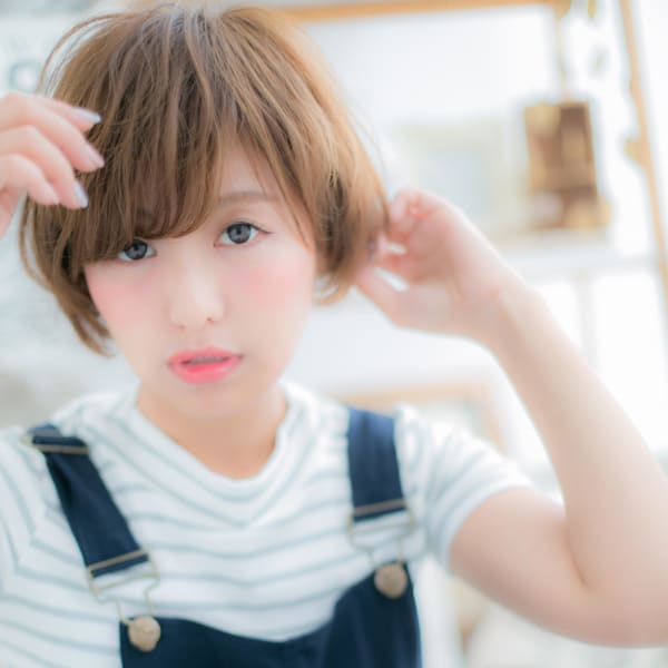 魅力的な☆メルトカラーショート