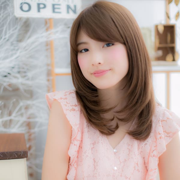 楽にきれい髪☆セミディ