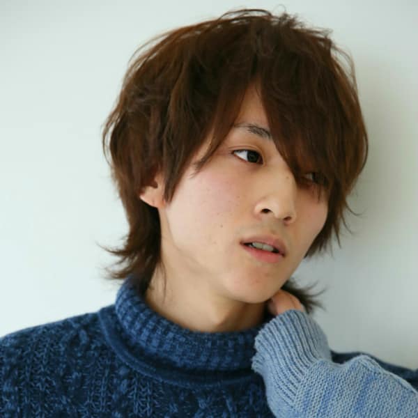 脱力感無造作★メンズミディ