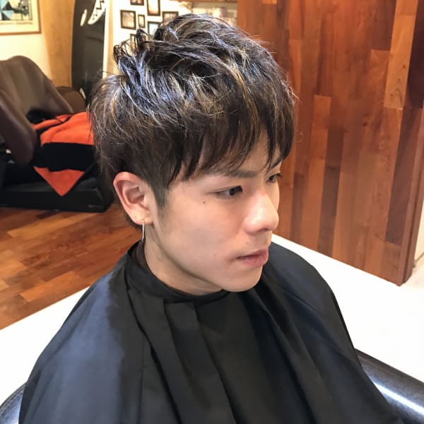 メンズのオススメ順 10代 クール アッシュ ブラウンの髪型 ヘアスタイル 楽天ビューティ