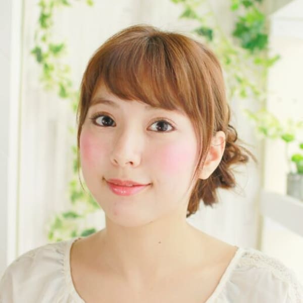 プチ可愛いシニヨンアップ