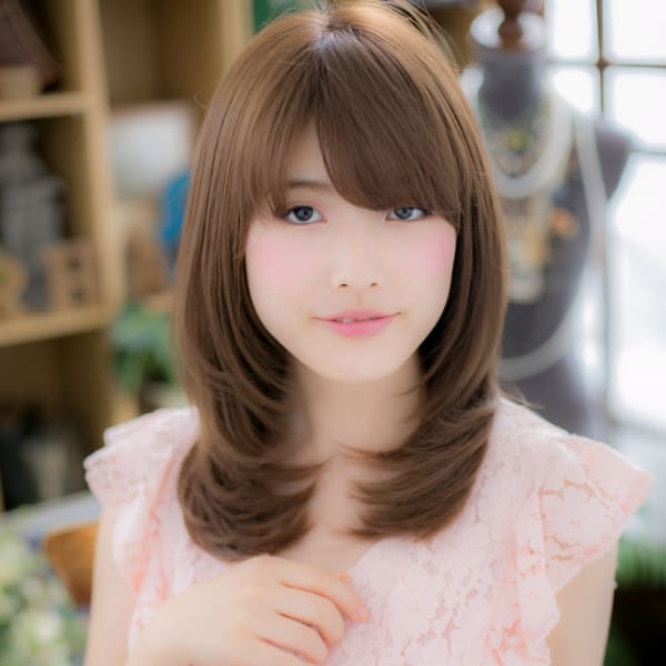 楽にきれい髪☆セミディ