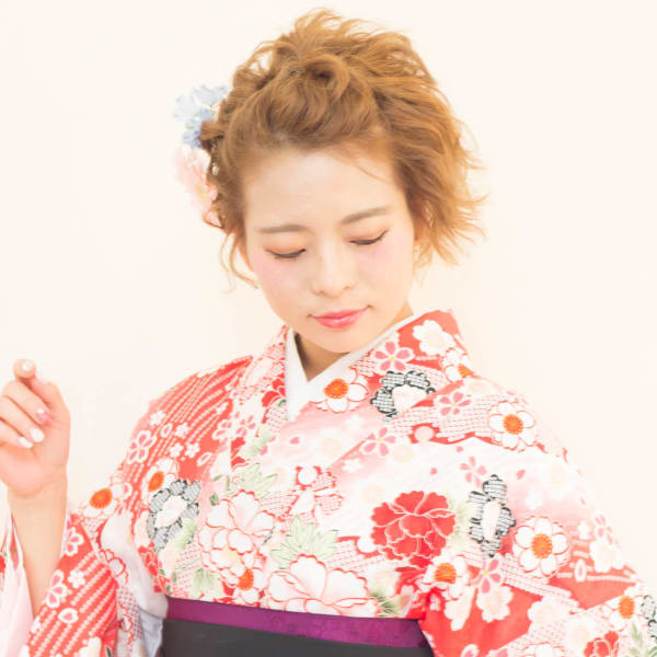 卒業式 袴レンタル着付+ヘアセット