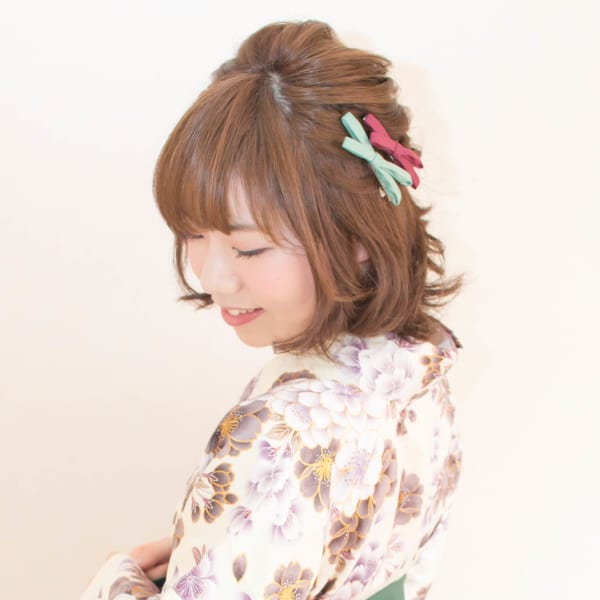 卒業式 袴レンタル着付+ヘアセット