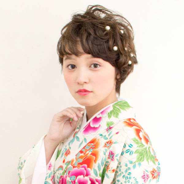 卒業式 袴レンタル着付+ヘアセット