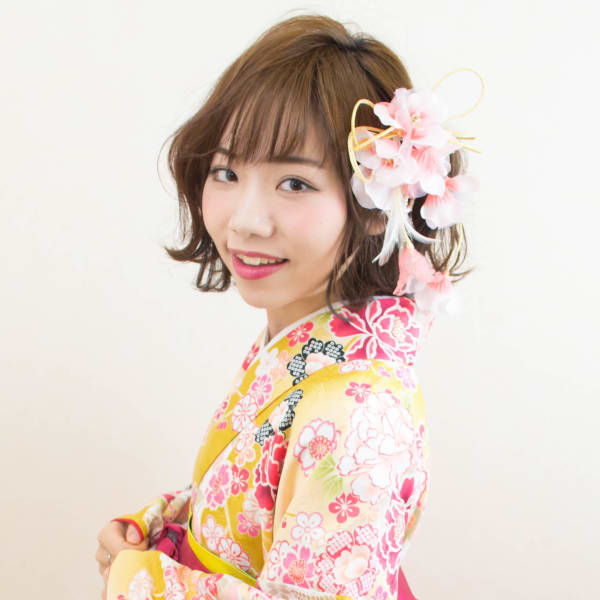 卒業式 袴レンタル着付+ヘアセット