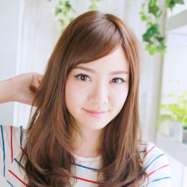 大人可愛いロングパーマ