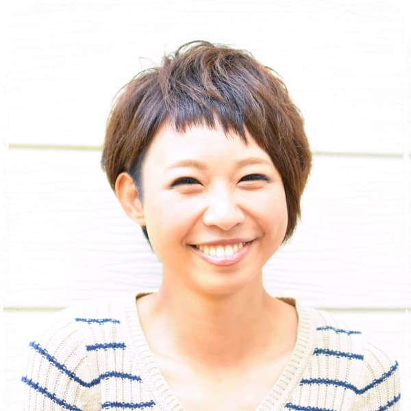 【オン眉バングのヘルシーアシメ×short】