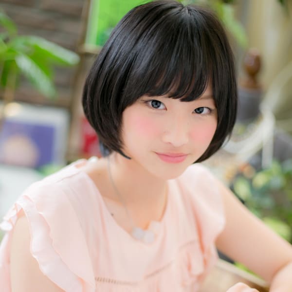 ツヤ髪ショート