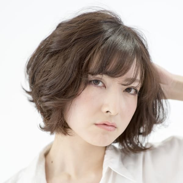 ふんわりカールボブ|Hair Salon Cherish