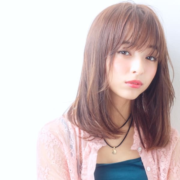 大人可愛いストレート