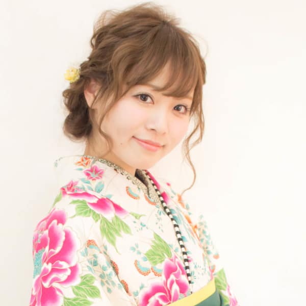 卒業式 袴レンタル着付+ヘアセット