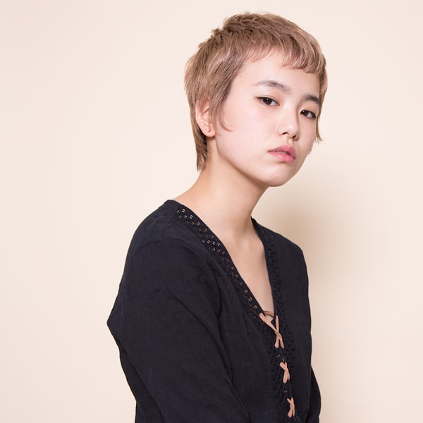 【merci】ハイトーンショート　