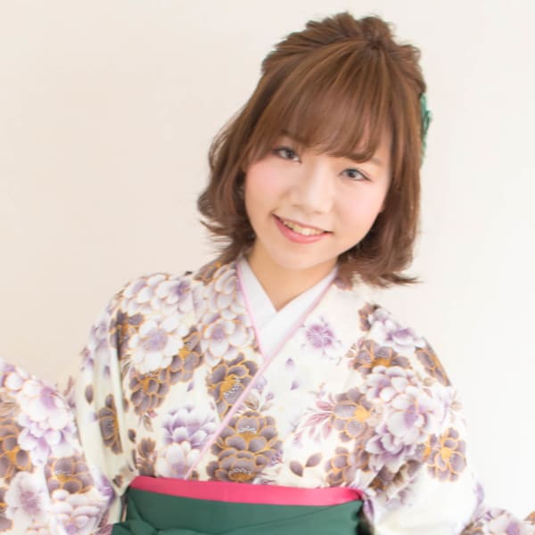 卒業式 袴レンタル着付+ヘアセット