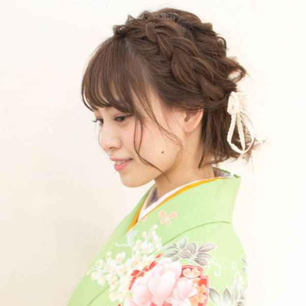 卒業式 袴レンタル着付+ヘアセット