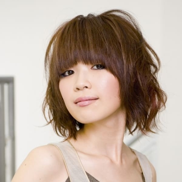 ふんわりショートボブ|UNDIX