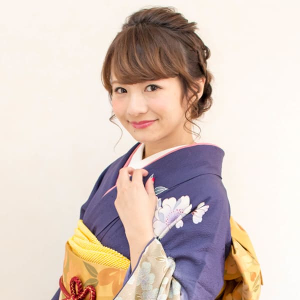 成人式 振袖着付け+ヘアセット