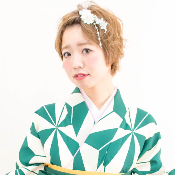 卒業式　袴レンタル着付＋ヘアセット