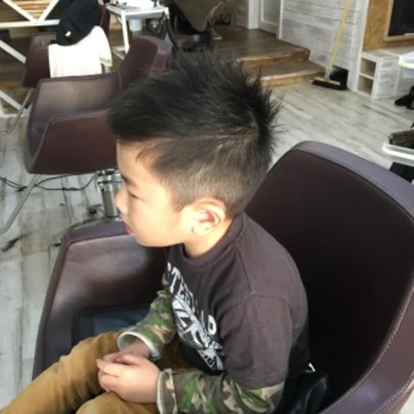 子供のカットは新松戸ソアーで