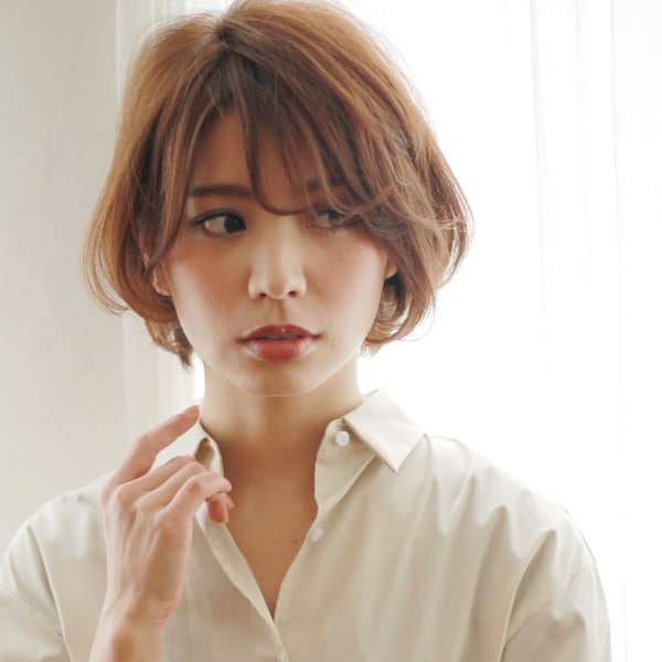 【Totia梅田】×【大人かわいい/スポンテニアスボブ】