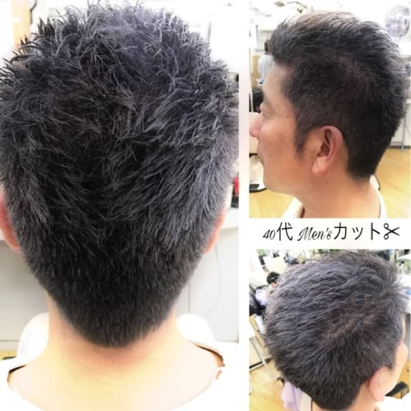 メンズカット&白髪染め