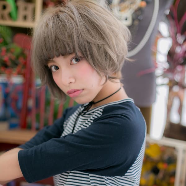 クール&スパイシー!ニュアンスショート