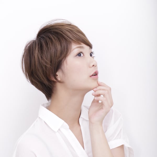 ふんわり大人ボリュームショート