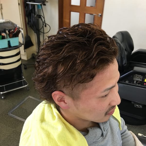 スパイラルパーマ