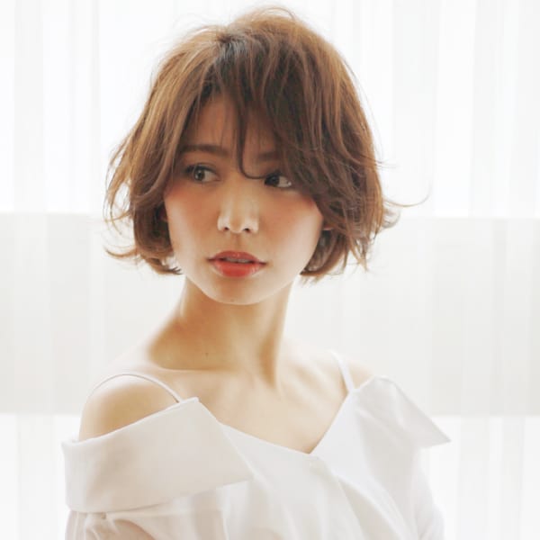 【Totia梅田】×【大人かわいい/ショートボブ】