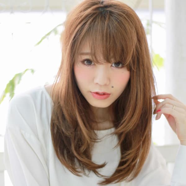 【Totia梅田】+【フリンジバング/ワンサイドセミディ】