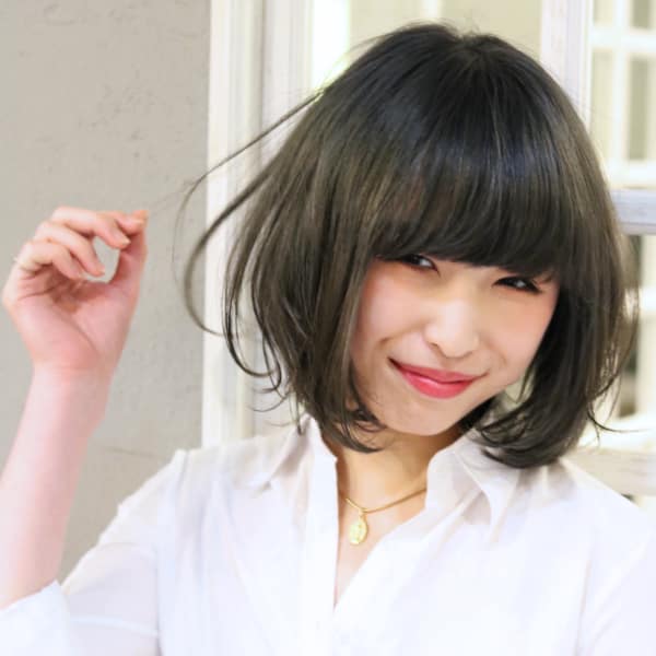 ～ sofa ～　ふんわりボブ×透明感グレージュ＆ブルージュ|sofa