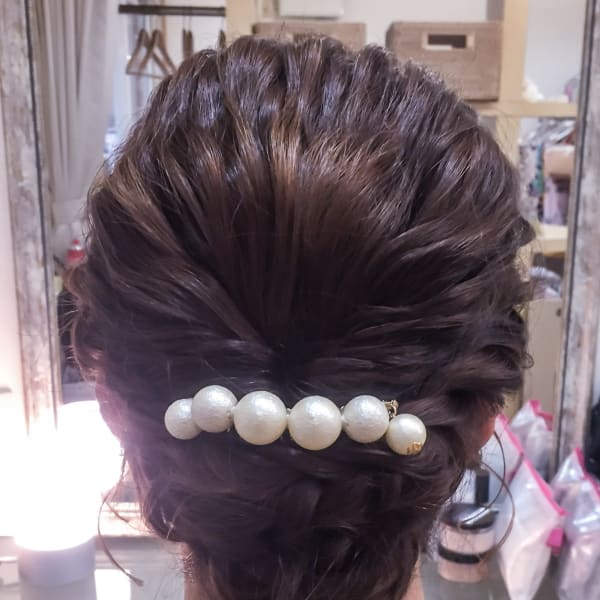 hair coucouお客様アレンジ17