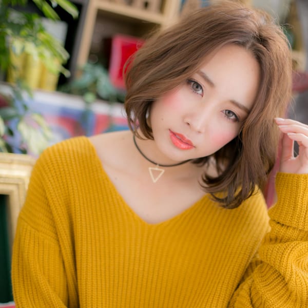 ハーフ顔になれる♪ミルクティミディ