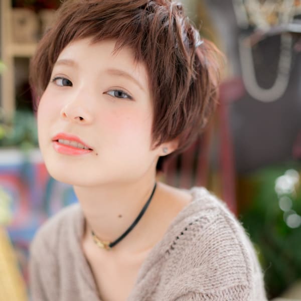 カジュアルモードなベリーショート