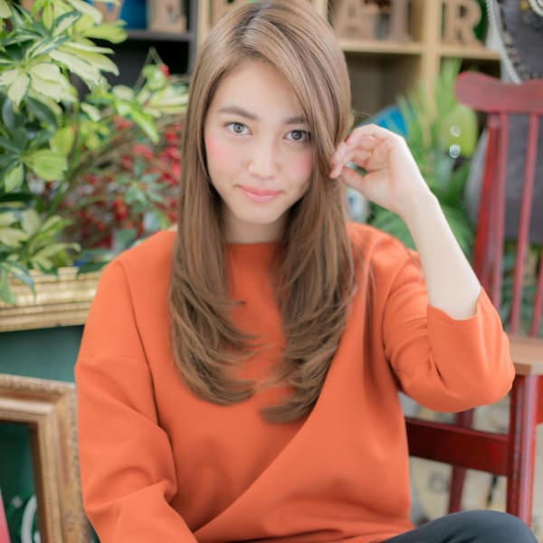 フェミニン♪ゆらぎ感ストレート