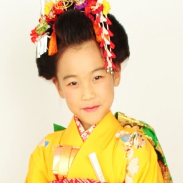 新日本髪 七五三ヘア