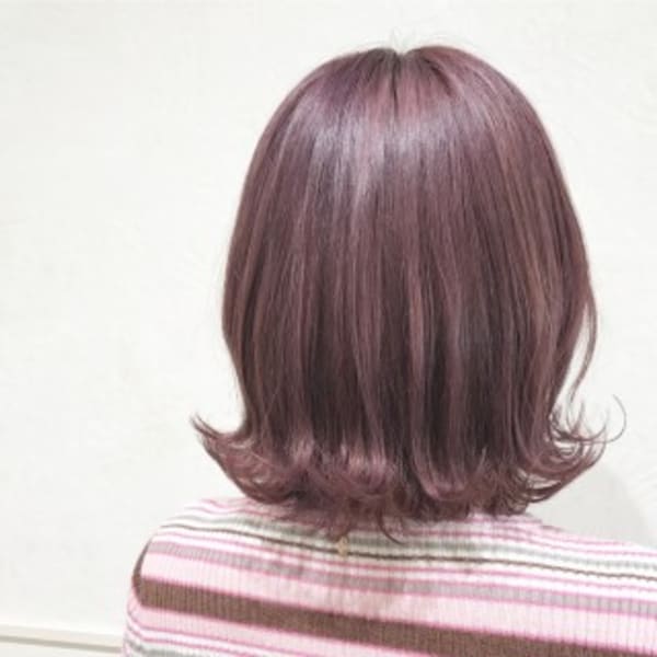 アッシュ系ピンク×タンバルモリ