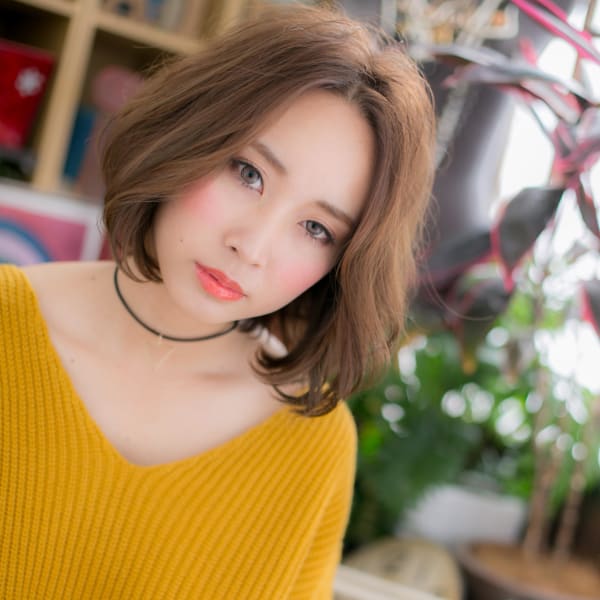 ハーフ顔になれる♪ミルクティミディ