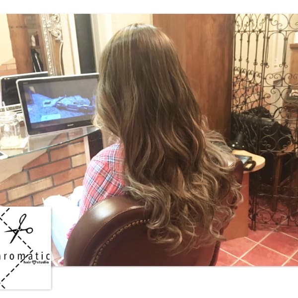 スーパーロンググラデーションカラー|Richromatic hair studio