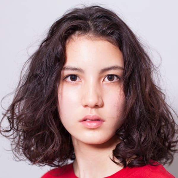 【merci】 ミディアムウェーブスタイル