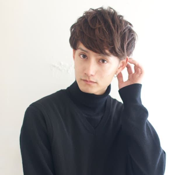 ツーブロックマッシュスタイル :o132