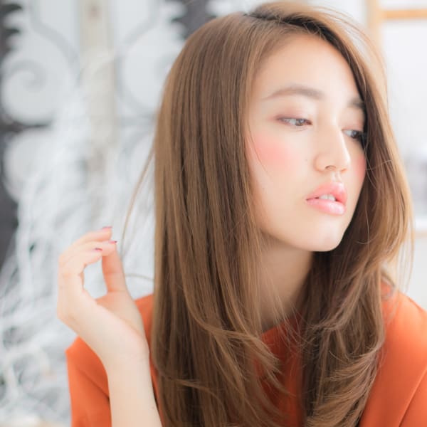 フェミニン♪ゆらぎ感ストレート