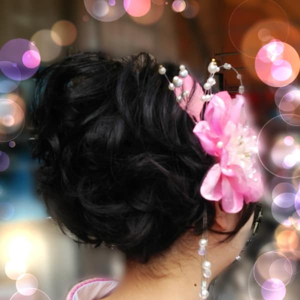 ショートでアップ風☆