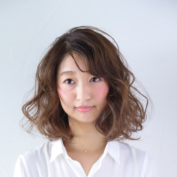 ふんわりガーリーボブ|KIMIDORI