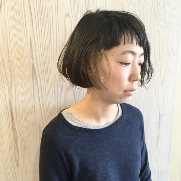 【オススメ順】40代/フェミニン/ボブ/ベリーショートの髪型・ヘアスタイル 楽天ビューティ