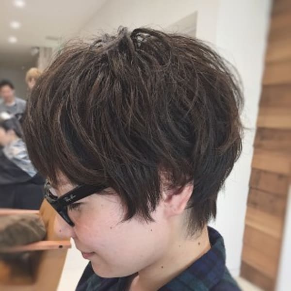 無造作カジュアルショート