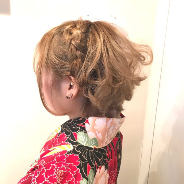 蒲田abilityhairもてかわルーズ卒業式ショートアップ