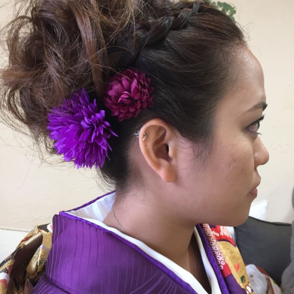 成人式や結婚式にもおすすめアップスタイル” |connacht