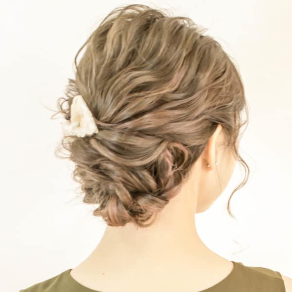 外国人風波ウェーブアレンジ