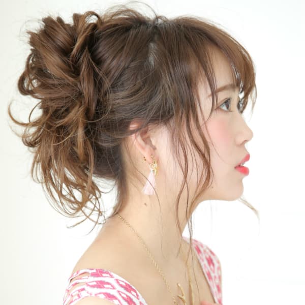 透け感色っぽ可愛い★ルーズアレンジ